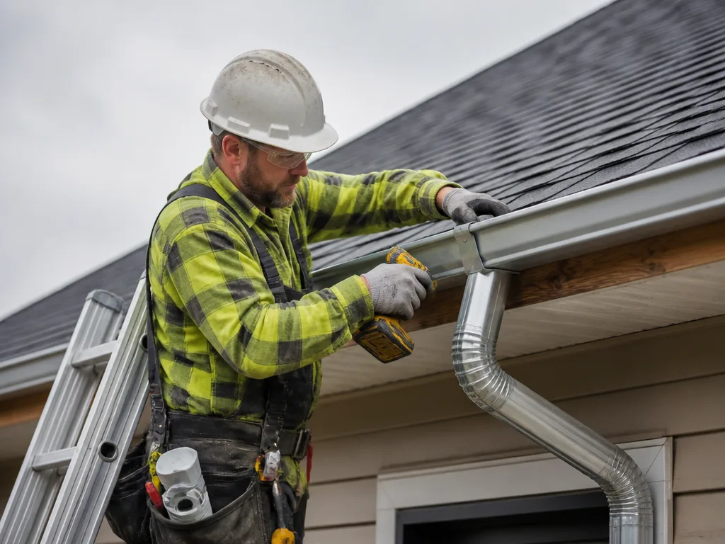 Downspout Installation