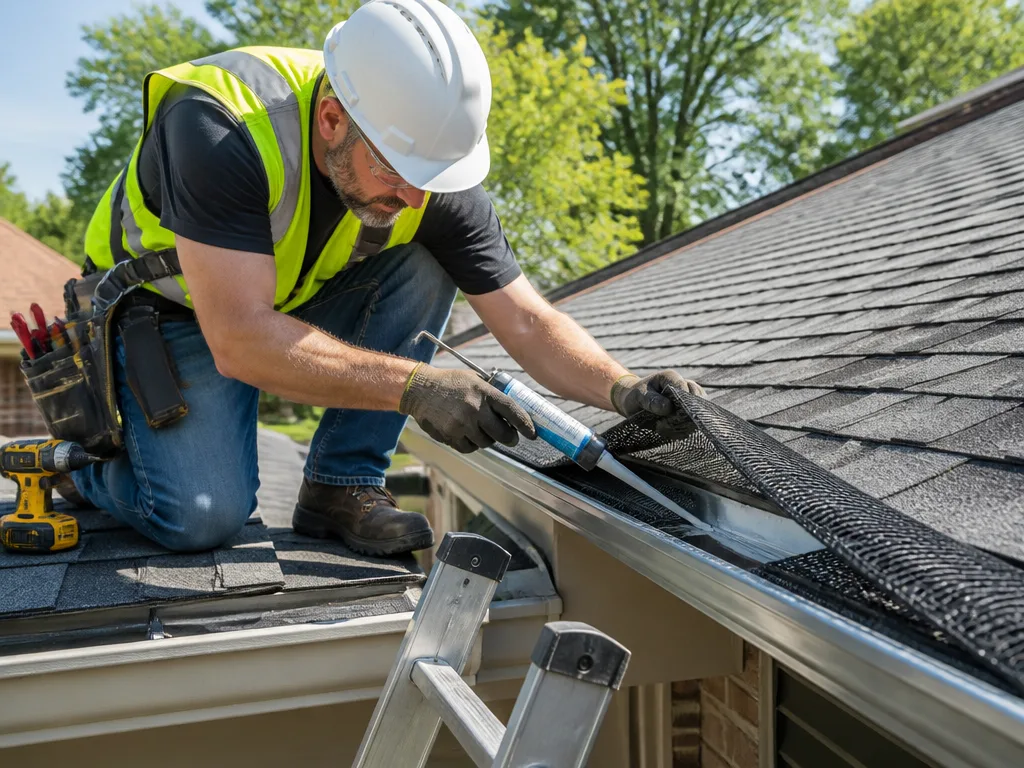 Gutter Guard Installation